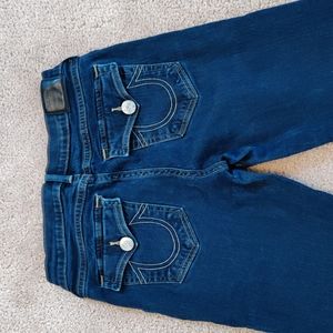 True Religion Halle capris size 26